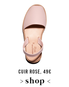 minorquines femme soldes