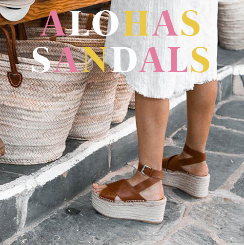 Les espadrilles d'été d'Alohas Sandals • Les Bons Détails