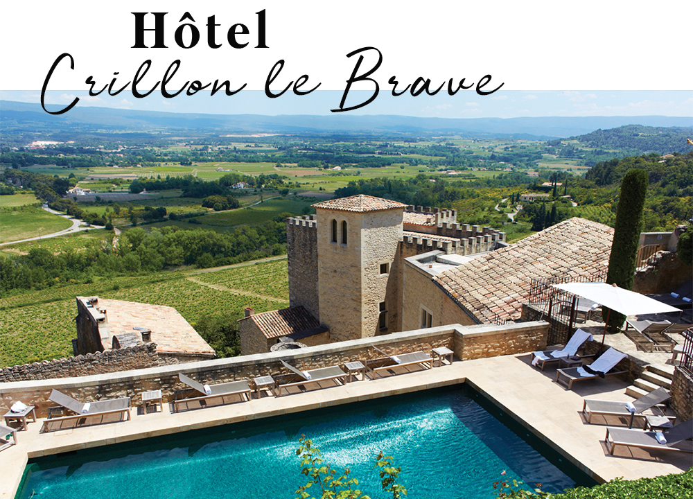 Les plus belles piscines de Provence • Best swimming pool in Provence • Les Bons Détails • Hôtel Crillon le Brave