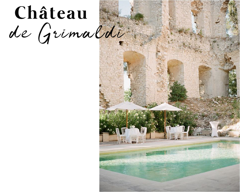 Les plus belles piscines de Provence • Best swimming pool in Provence • Les Bons Détails • Château de Grimaldi