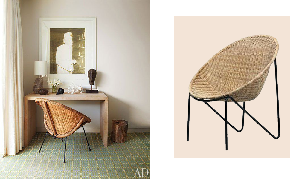 Rotin contemporain • Modern rattan • Rattan furniture • Les Bons Détails